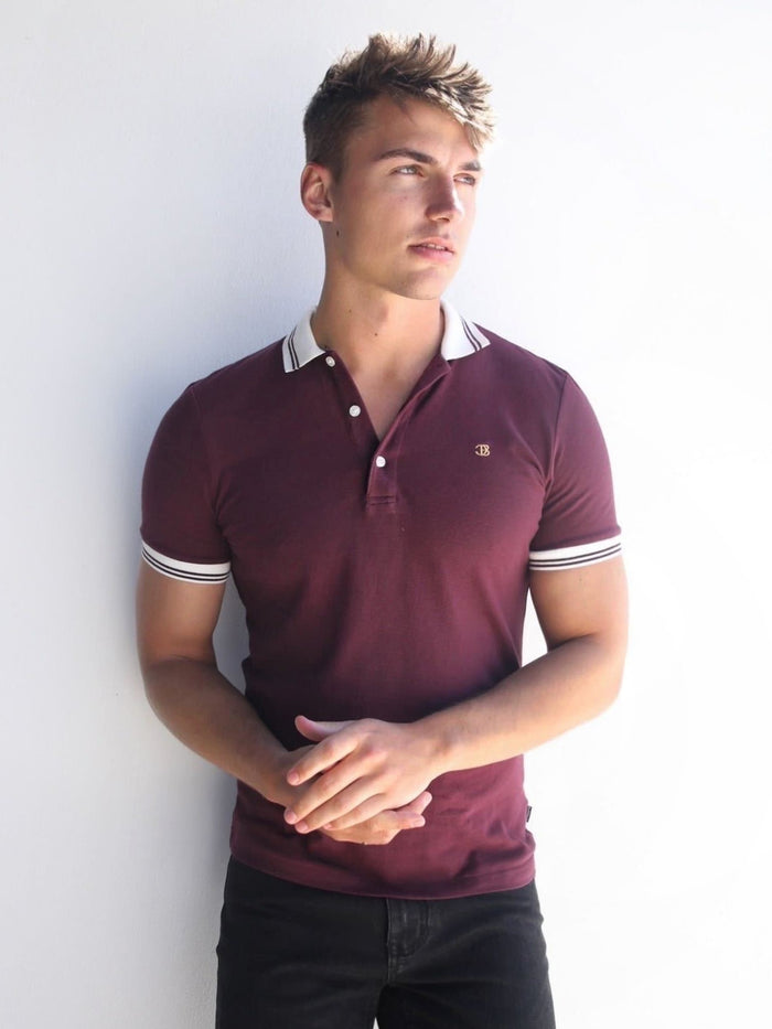 Dalston Polo Shirt - Burgundy