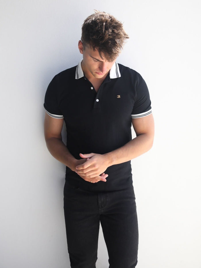 Dalston Polo Shirt - Black