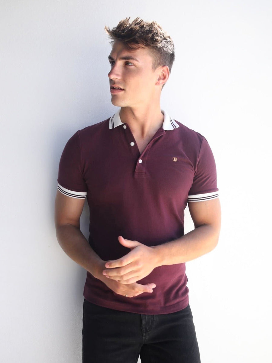 Dalston Polo Shirt - Burgundy