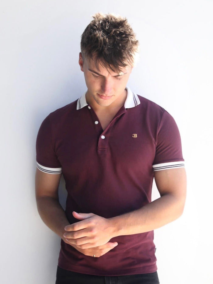 Dalston Polo Shirt - Burgundy