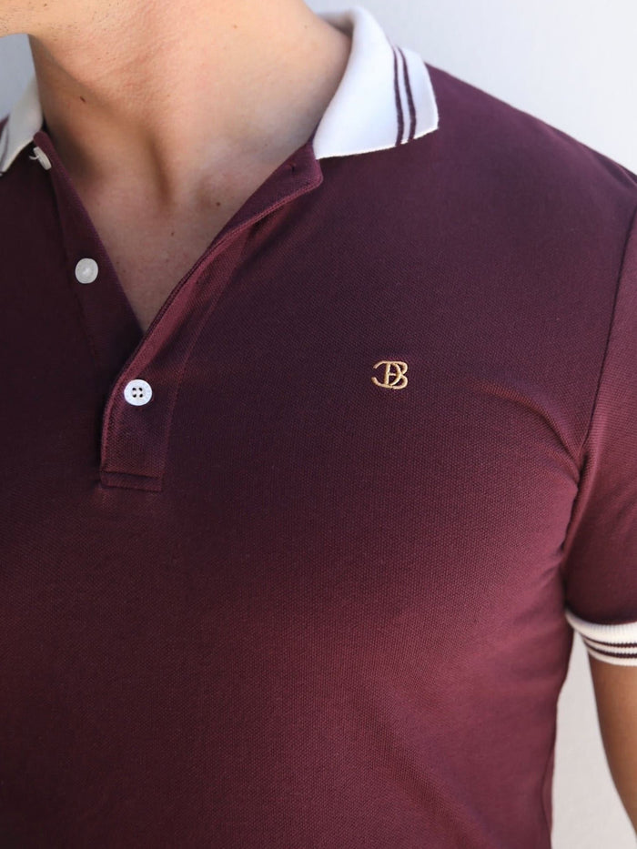 Dalston Polo Shirt - Burgundy