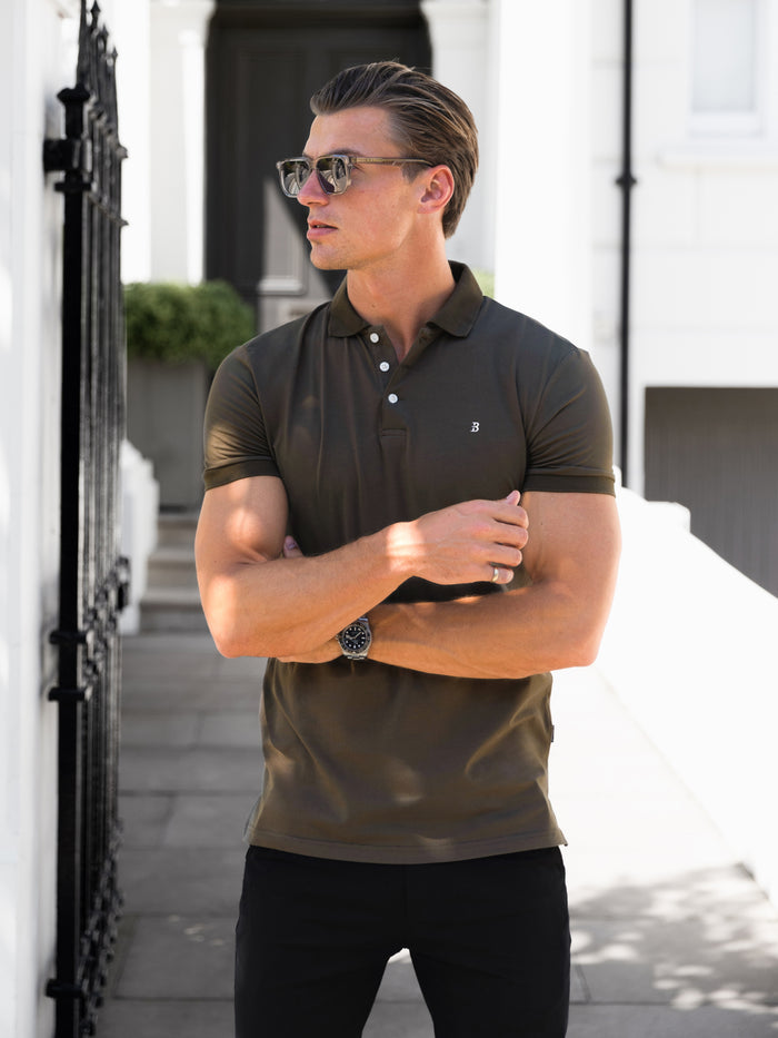 Conrad Polo Shirt - Tiefes Oliv