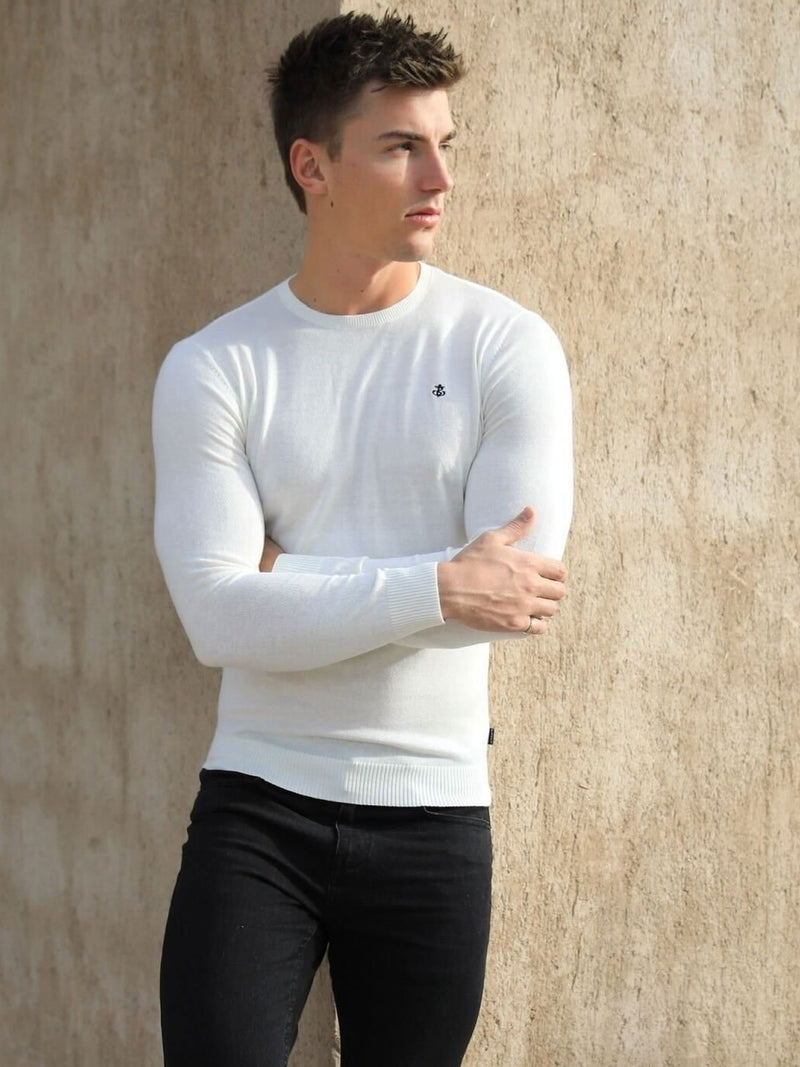 Sudbury Knitted Jumper - Off White