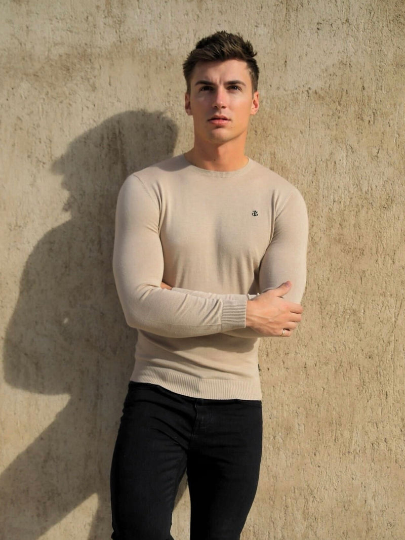 Sudbury Knitted Jumper - Tan