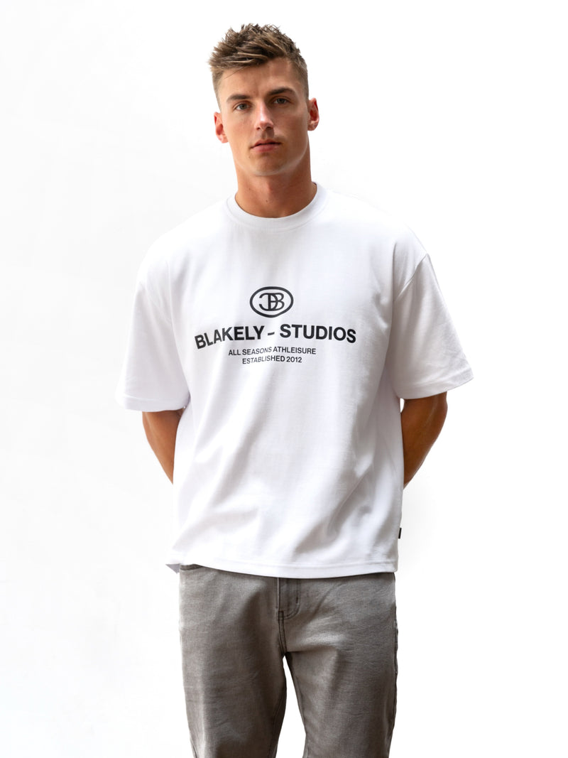 Mercer Unfitted T-Shirt - Weiß