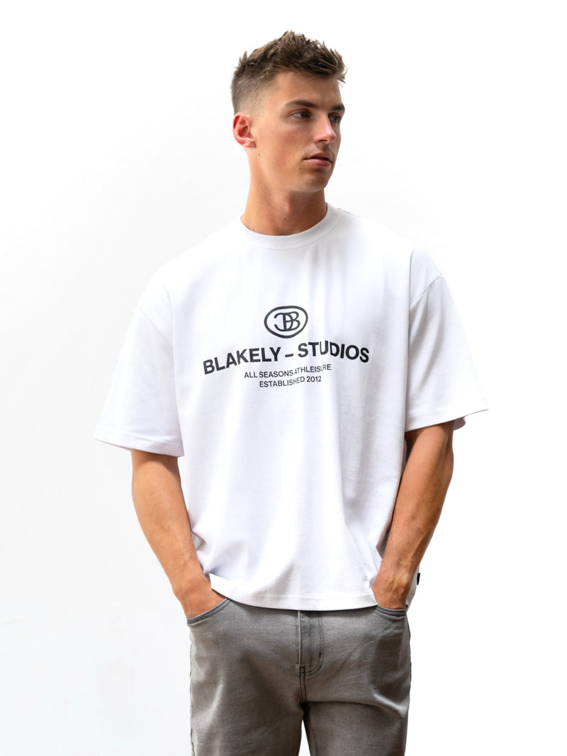 Mercer Unfitted T-Shirt - Weiß