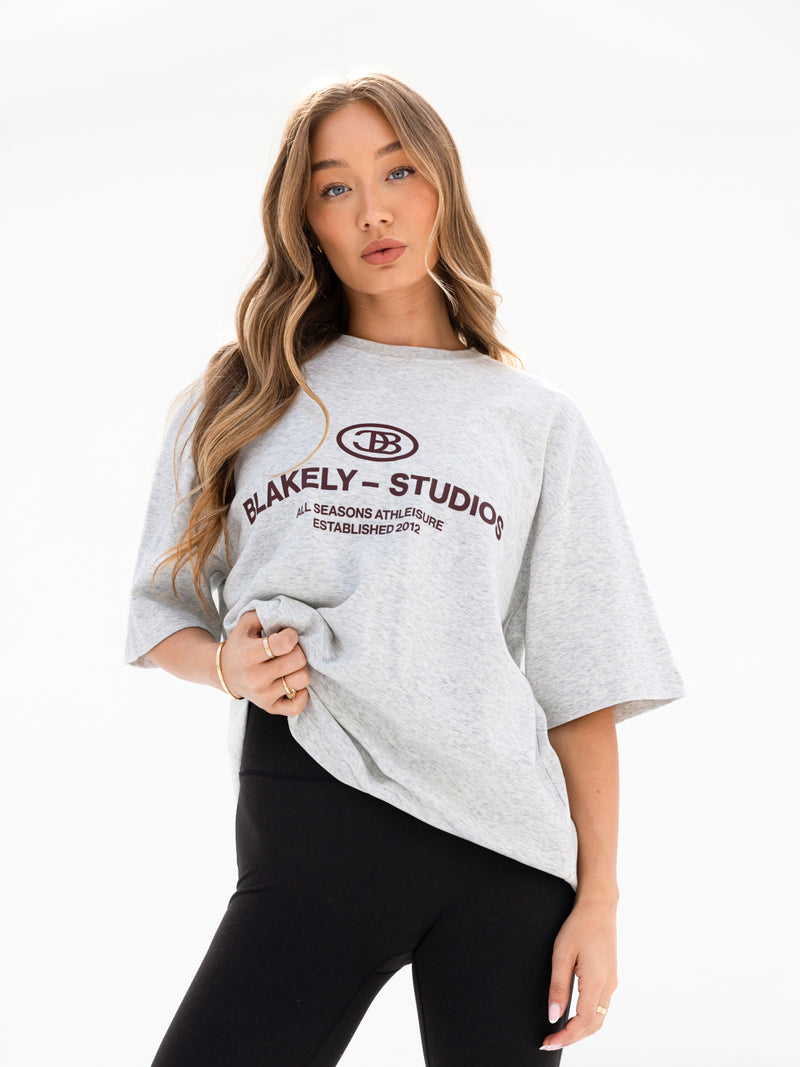 Madison Ultra Oversized T-Shirt - Mergelweiß