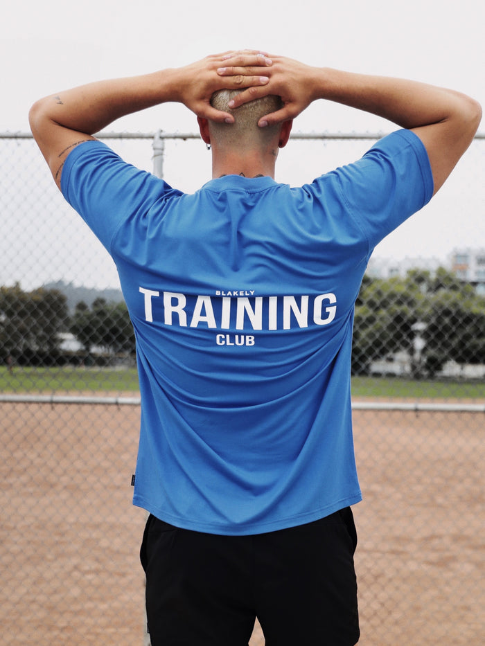 Relaxed Training T-Shirt - Primary Blue