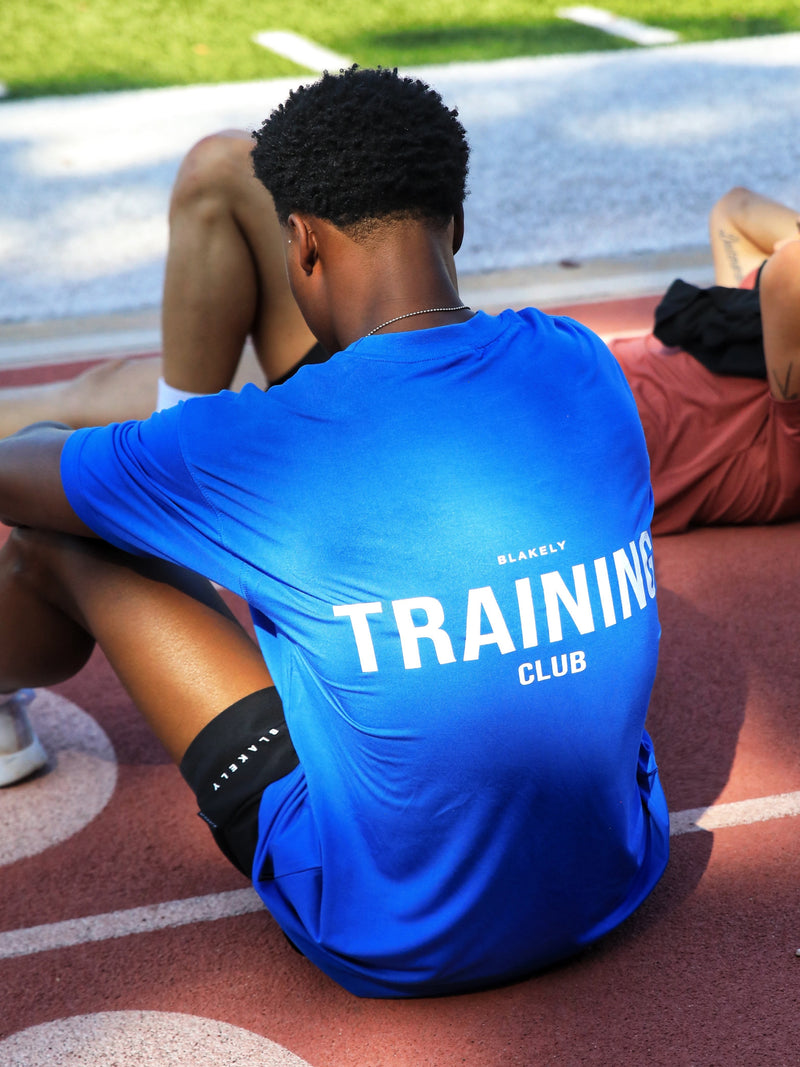 Relaxed Training T-Shirt - Primary Blue