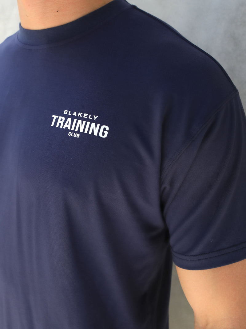 Relaxed Training T-Shirt - Navy