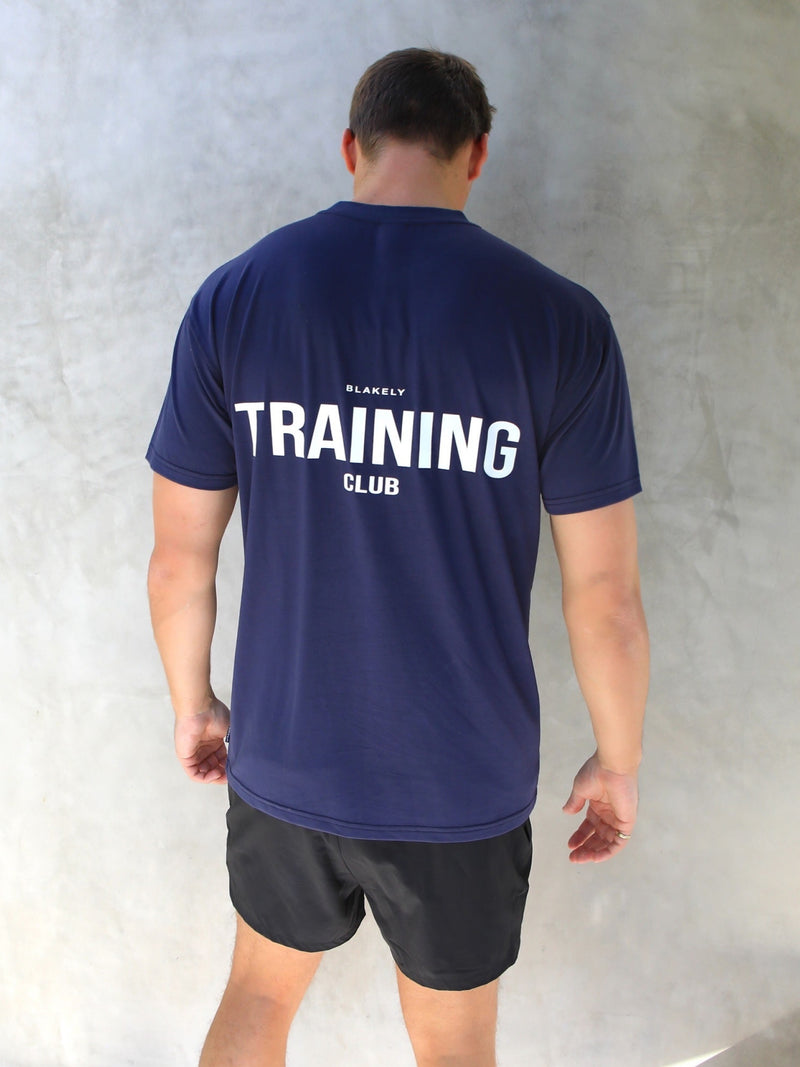 Relaxed Training T-Shirt - Navy