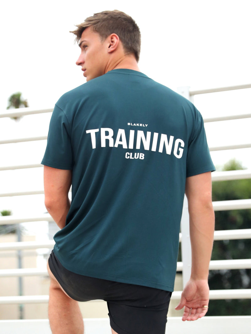 Relaxed Training T-Shirt - Teal Green