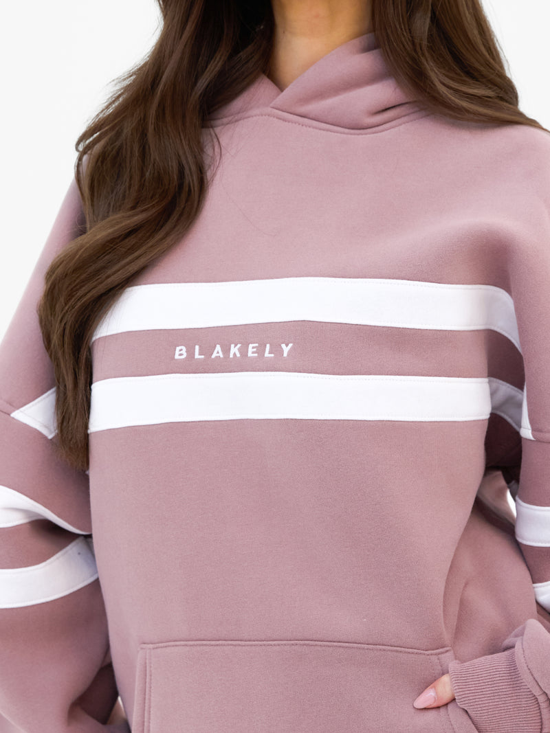 Amber Oversized Hoodie - Altrosa