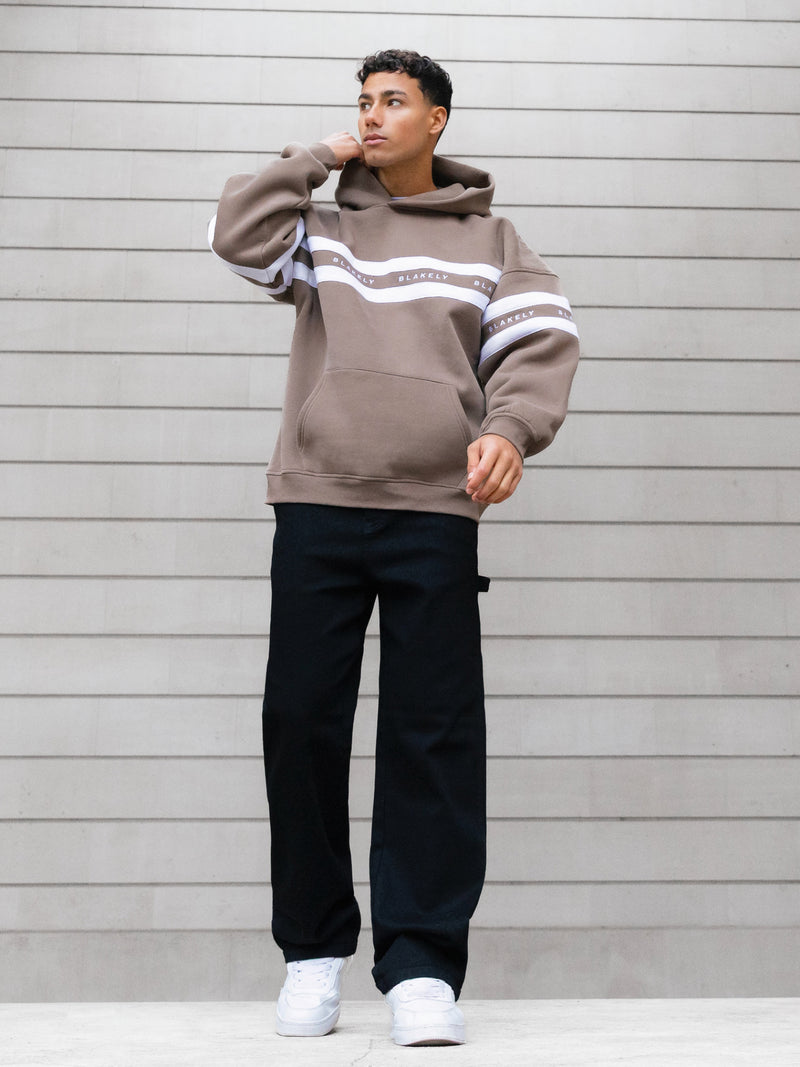 Theo Relaxed Hoodie - Light Brown