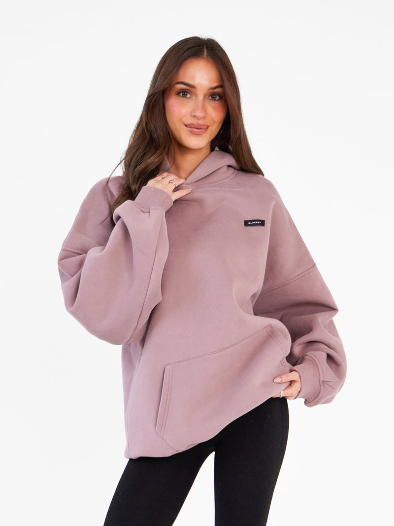 Olivia Oversized Hoodie - Dusty Pink