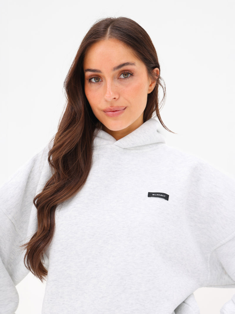 Olivia Oversized Hoodie - Weiß
