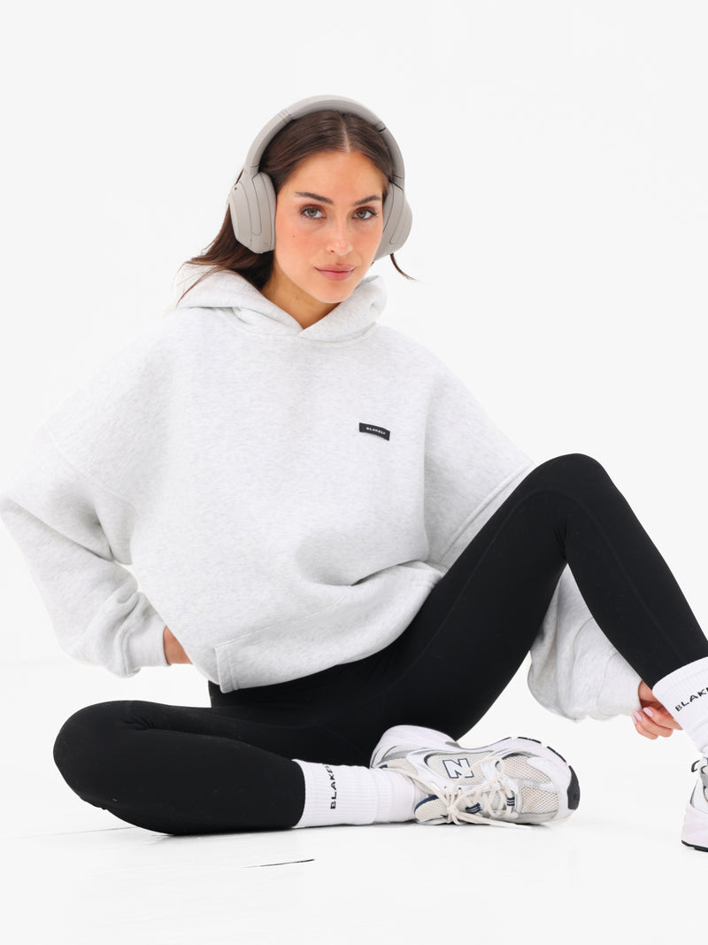 Olivia Oversized Hoodie - Weiß