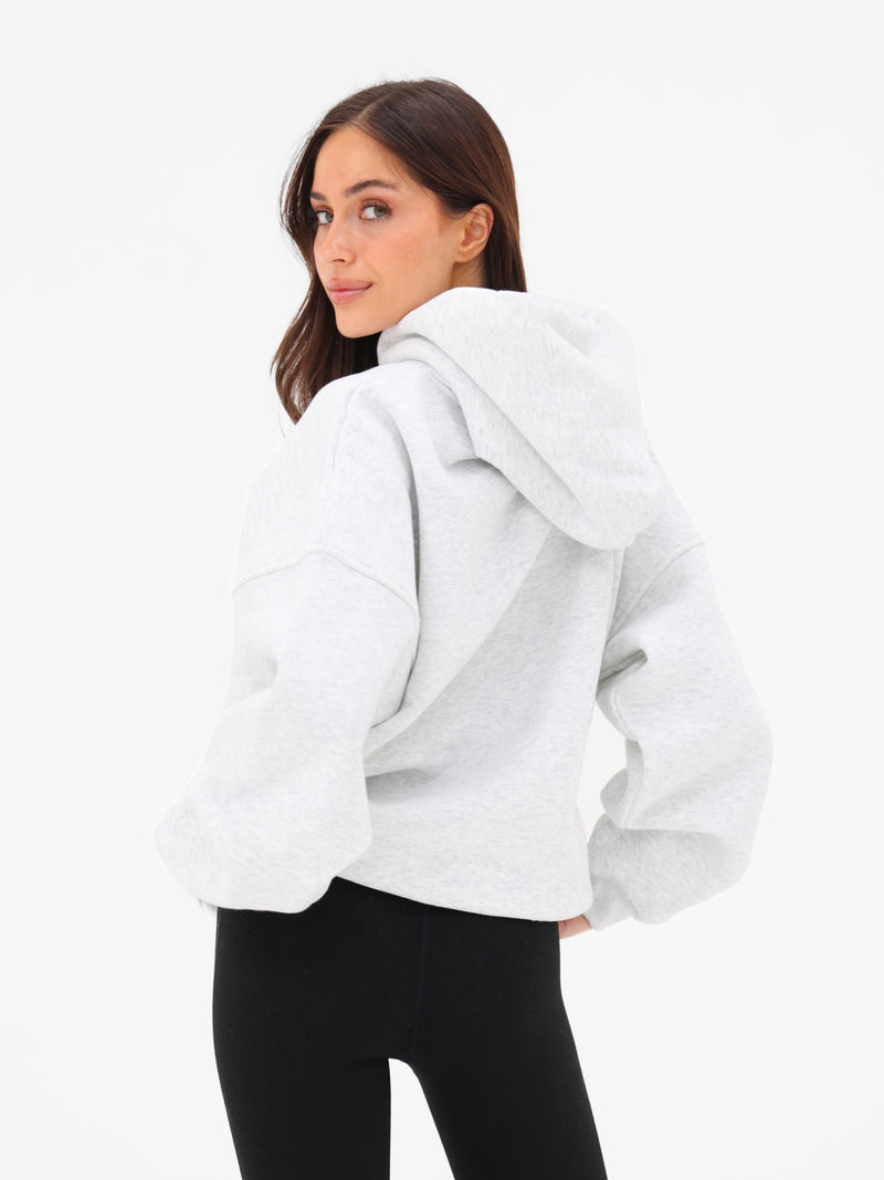 Olivia Oversized Hoodie - Weiß