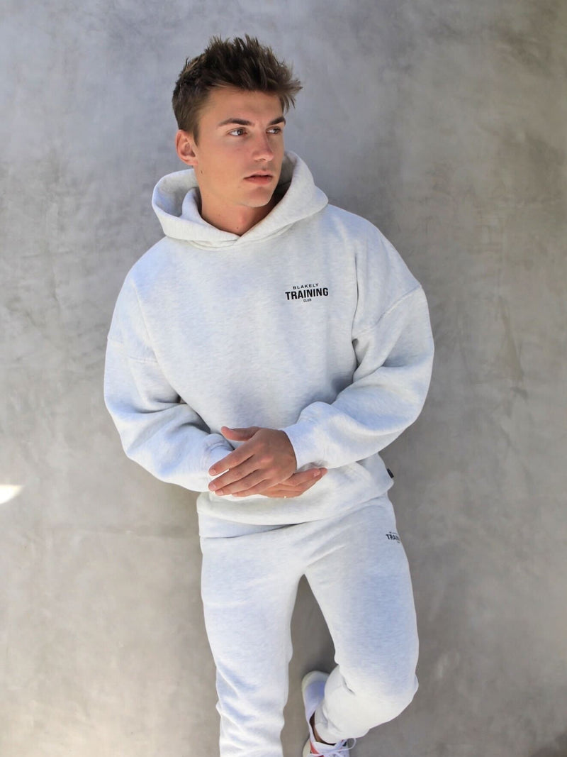 Training Club Relaxed Hoodie - Marl White