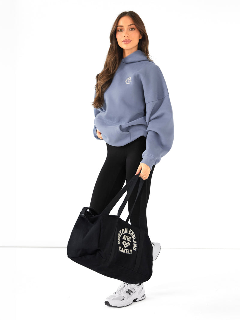 Briston Oversized Hoodie - Staalblauw