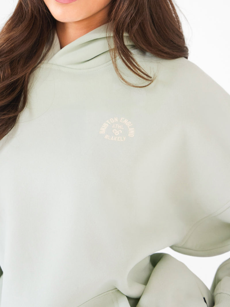 Briston Oversized Hoodie - Zachte munt