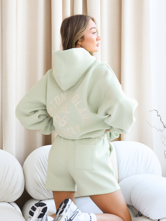 Briston Oversized Hoodie - Zachte munt