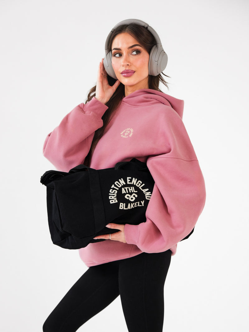 Briston Oversized Hoodie - Warme roos