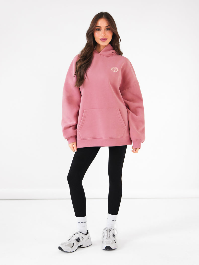 Briston Oversized Hoodie - Warme roos