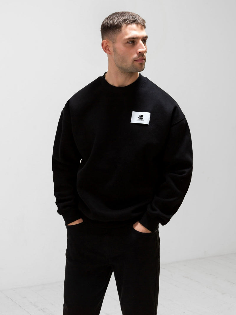 Apex Label Jumper - Black