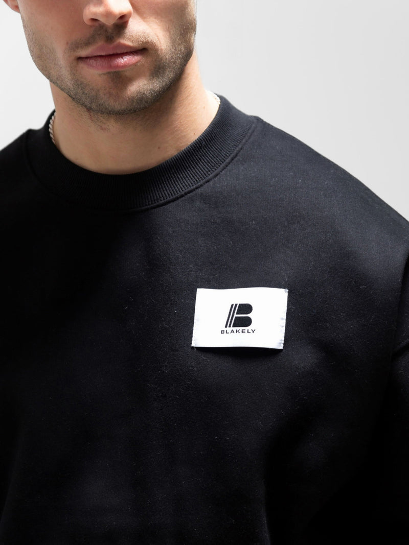 Apex Label Jumper - Black