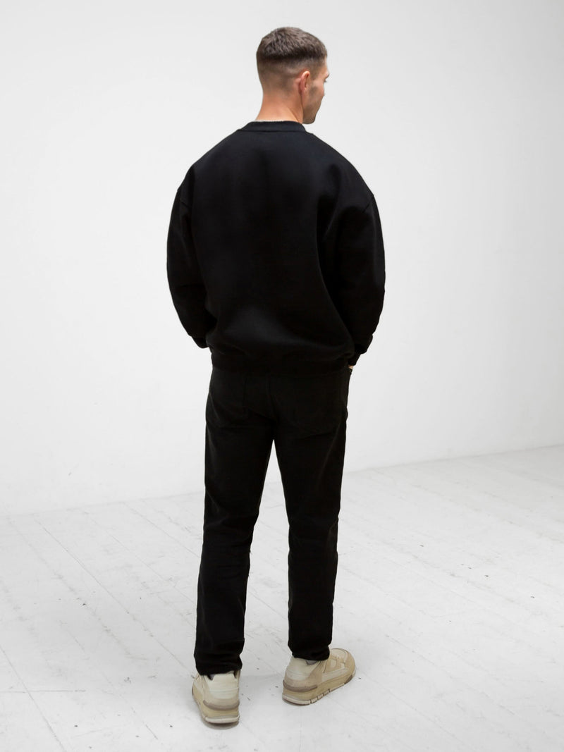 Apex Label Jumper - Black