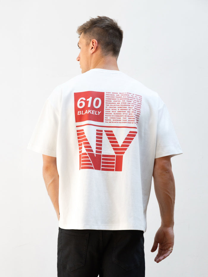 Tribeca 610 Unfitted T-Shirt - Bright White
