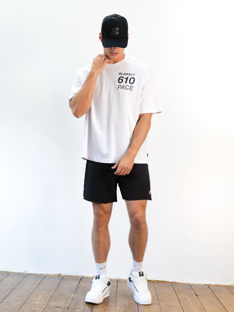 Pacer 610 Unfitted T-Shirt - Strahlendes Weiß