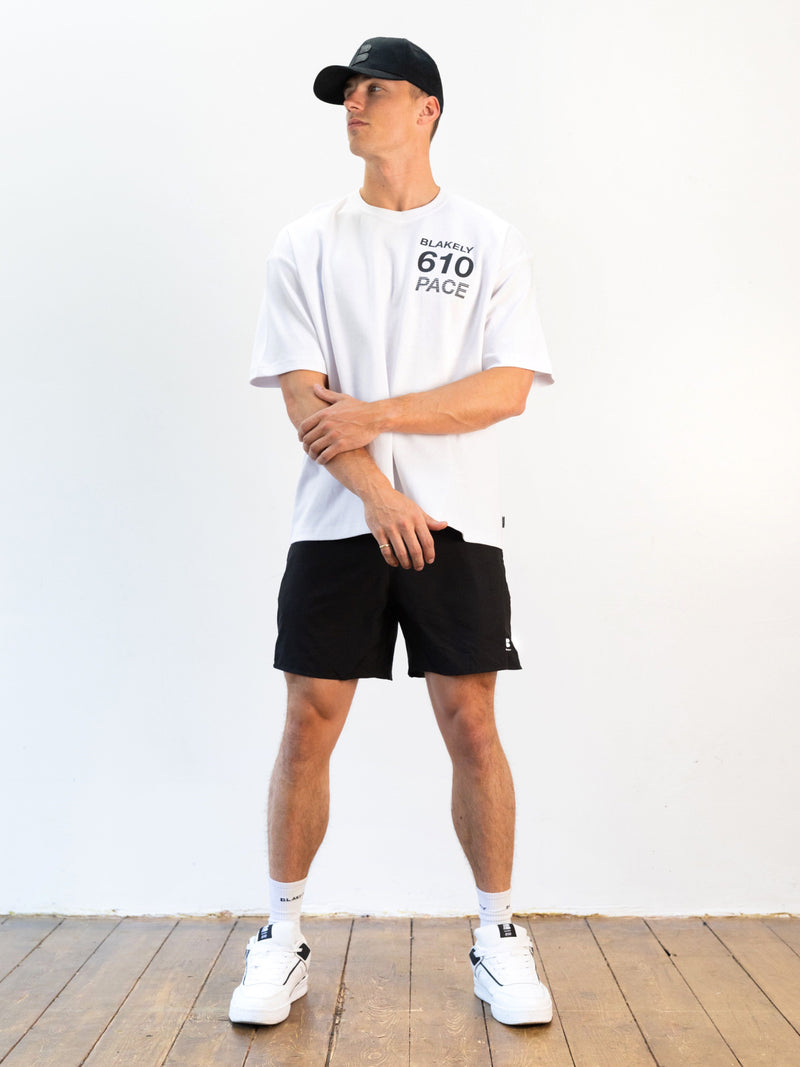 Pacer 610 Unfitted T-Shirt - Strahlendes Weiß