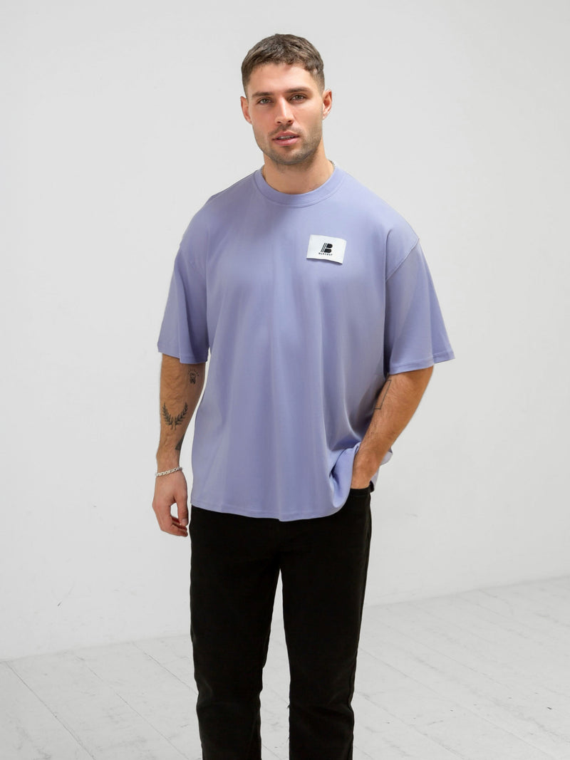 Apex Label Relaxed T-Shirt - Lilac