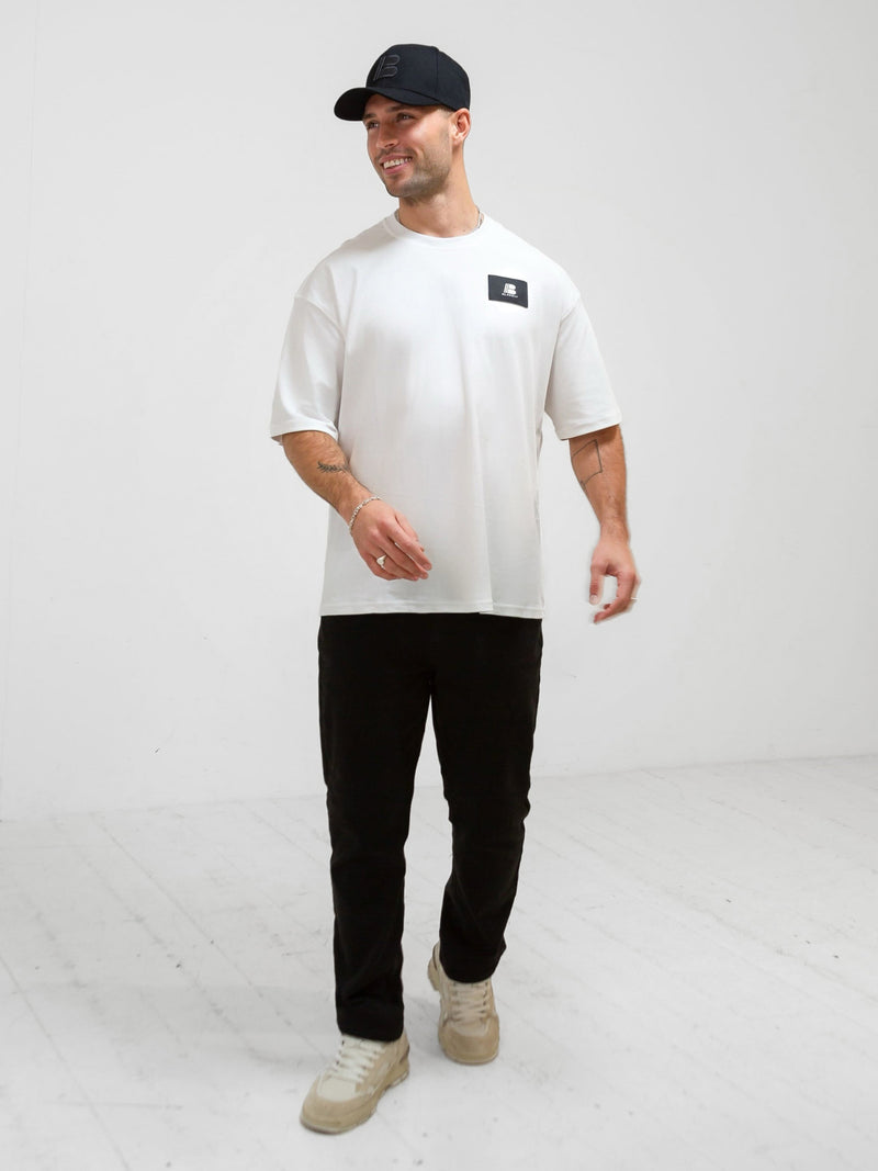 Apex Label Relaxed T-Shirt - White