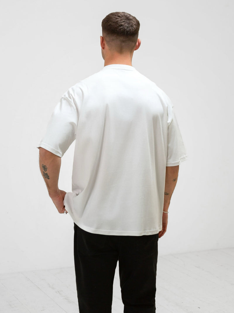 Apex Label Relaxed T-Shirt - White