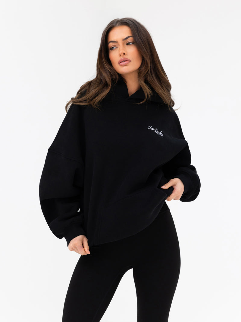 Addie Oversized Hoodie - Schwarz