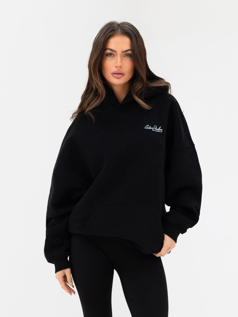 Addie Oversized Hoodie - Schwarz