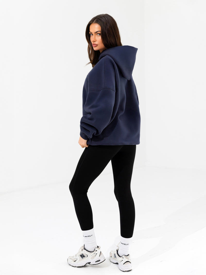 Addie Oversized Hoodie - True Navy