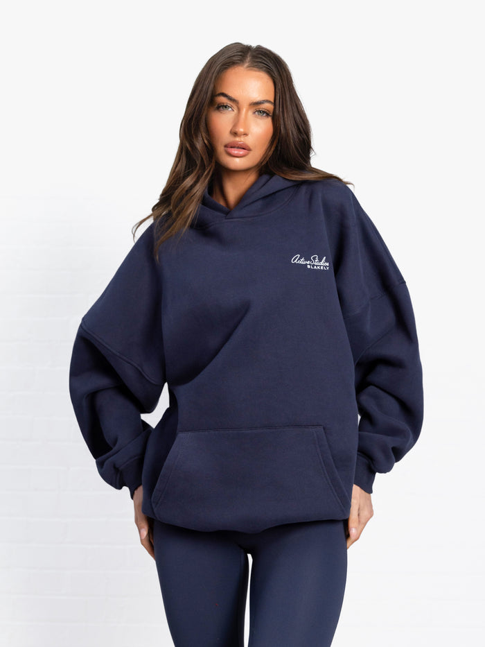 Addie Oversized Hoodie - Echte Marine