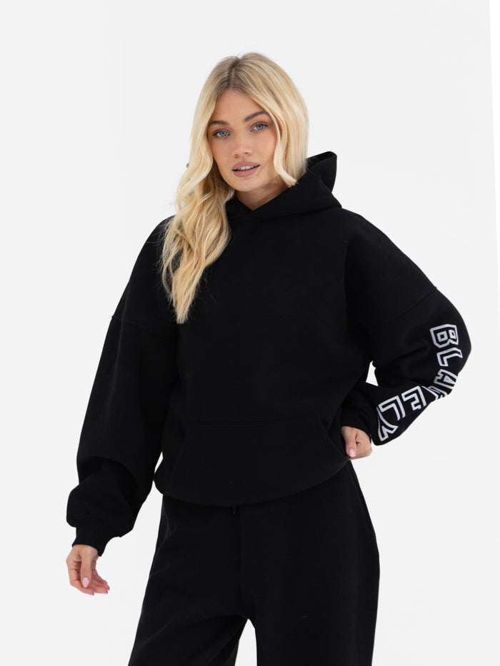 Alexis Oversized Hoodie - Schwarz