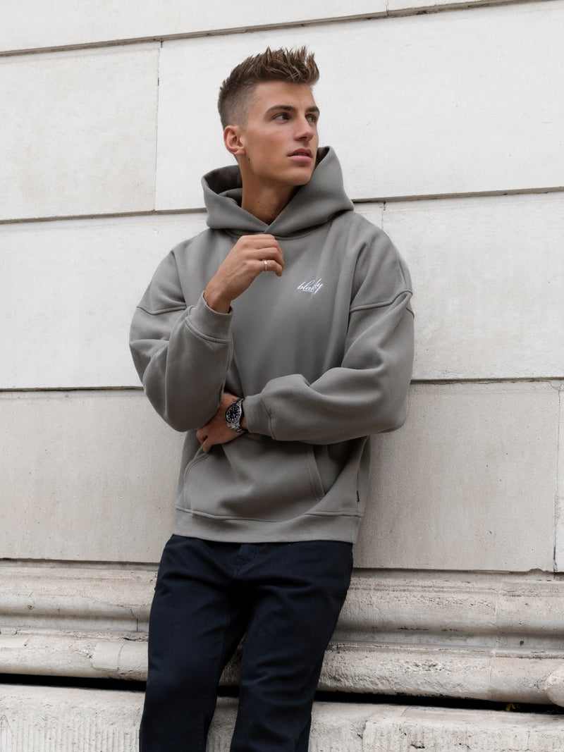 Austin Relaxed Hoodie - Safarigrün