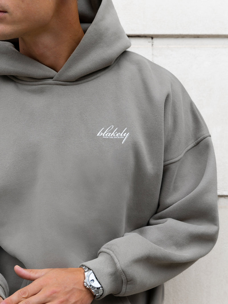 Austin Relaxed Hoodie - Safarigrün