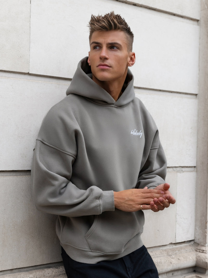 Austin Relaxed Hoodie - Safarigrün
