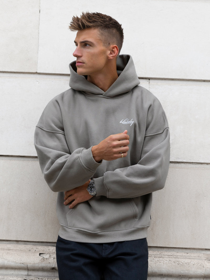 Austin Relaxed Hoodie - Safarigrün