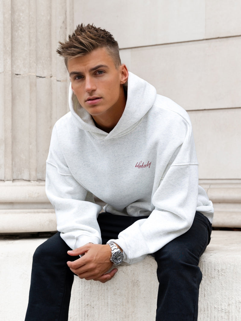 Austin Relaxed Hoodie - Mergelweiß