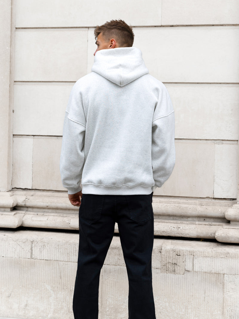 Austin Relaxed Hoodie - Mergelweiß
