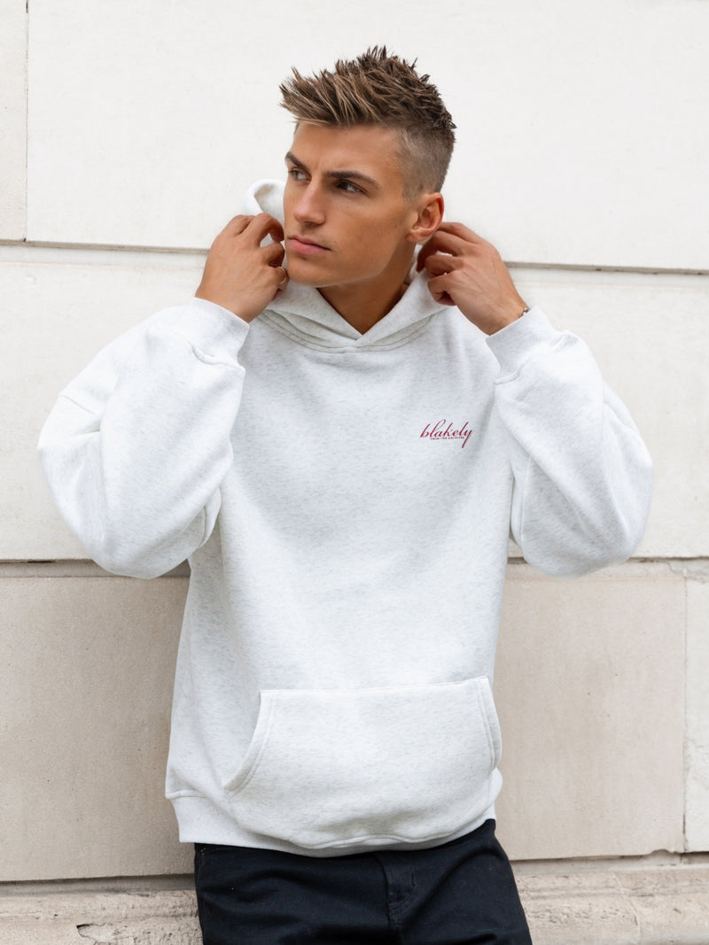 Austin Relaxed Hoodie - Mergelweiß