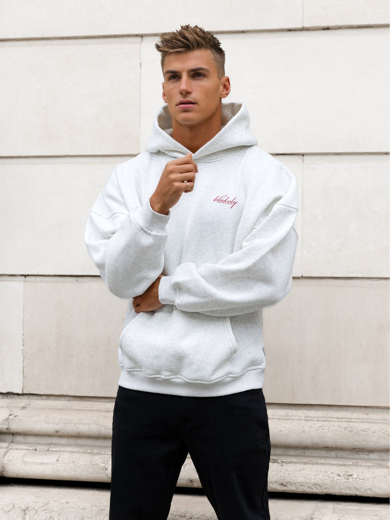 Austin Relaxed Hoodie - Mergelweiß